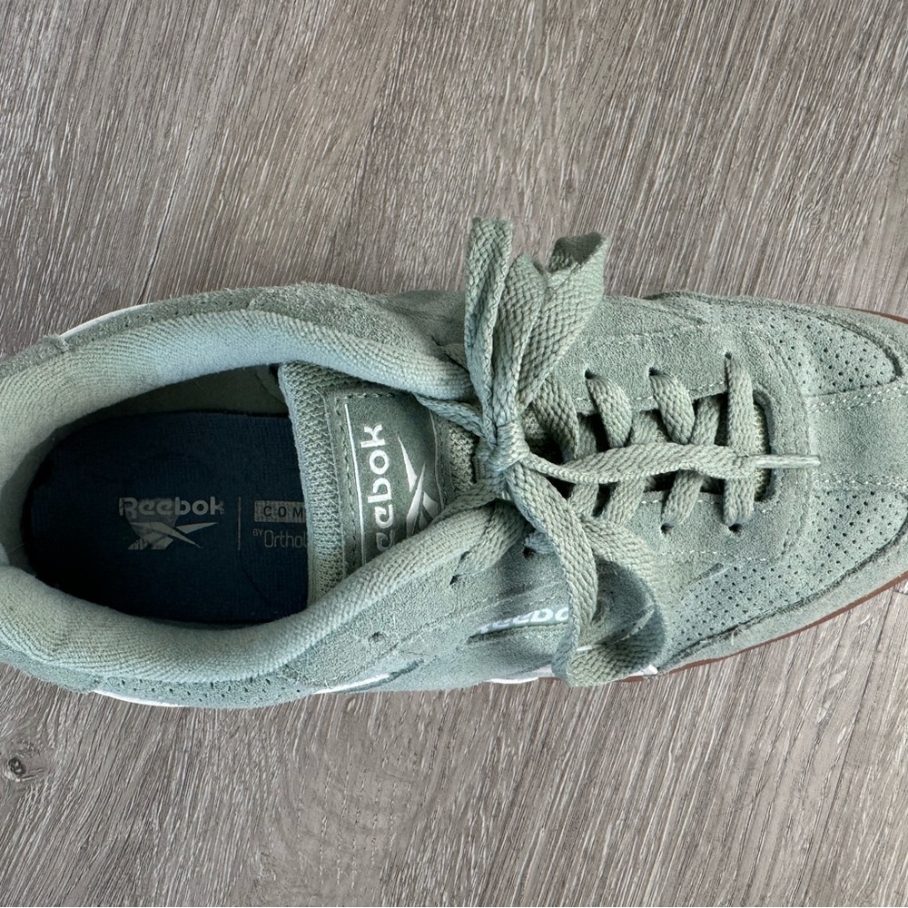 Reebok Sage Green Athletic Shoes
